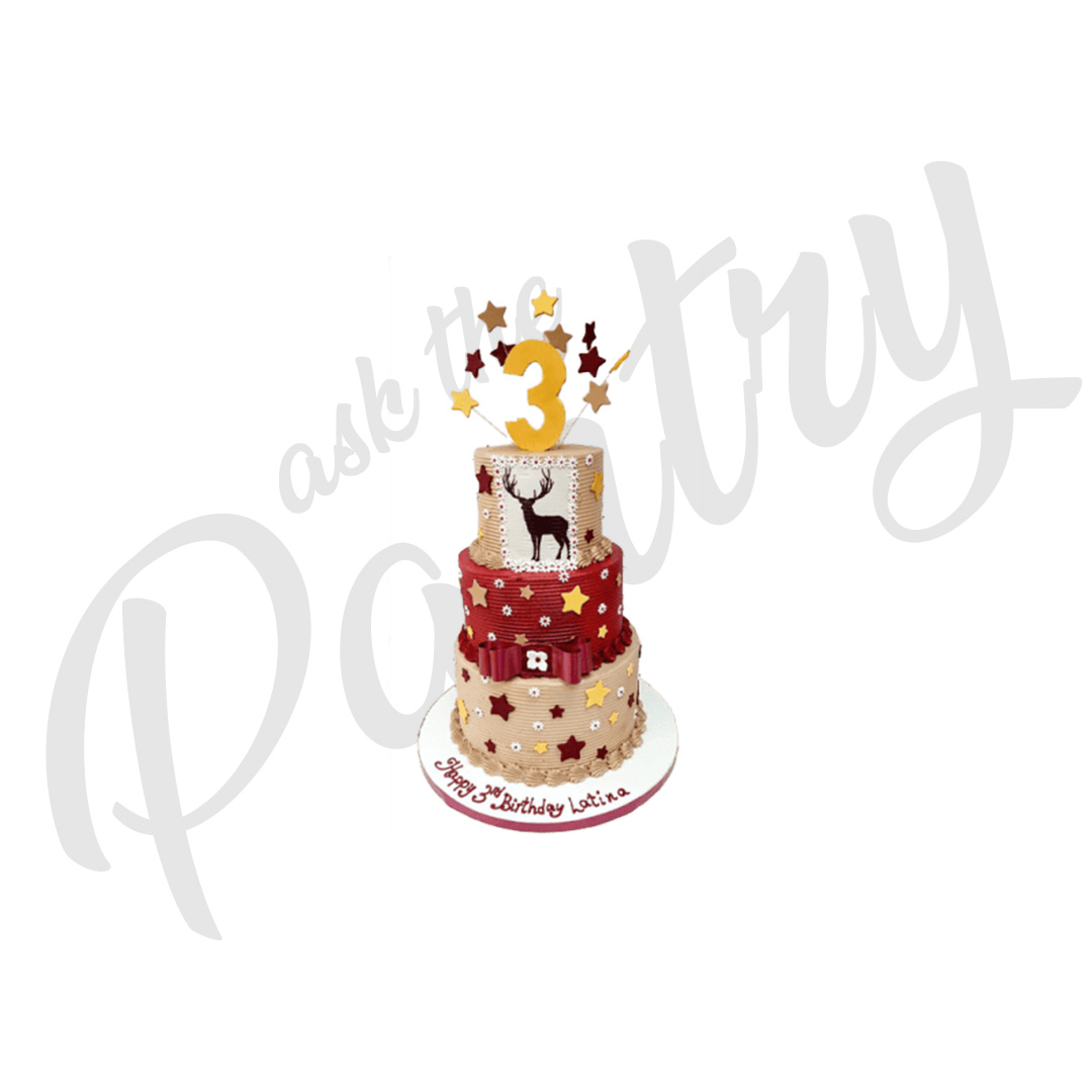 3T Cake 3 Tier Cake