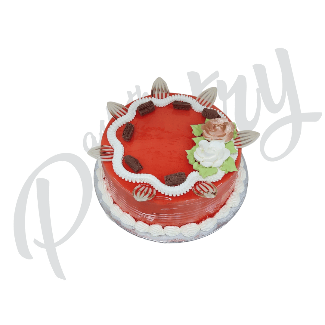 Choco Rose Flavoured Cake Choco Rose Flavoured Cake